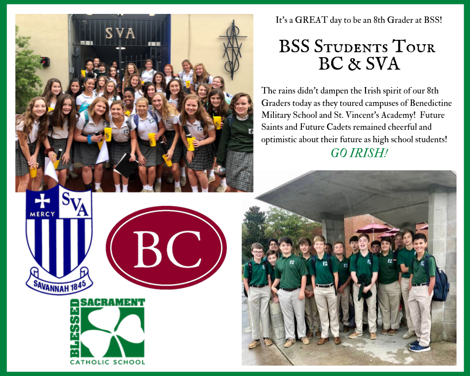 BSS 8th Graders Tour BC & SVA with hopes and anticipation. 