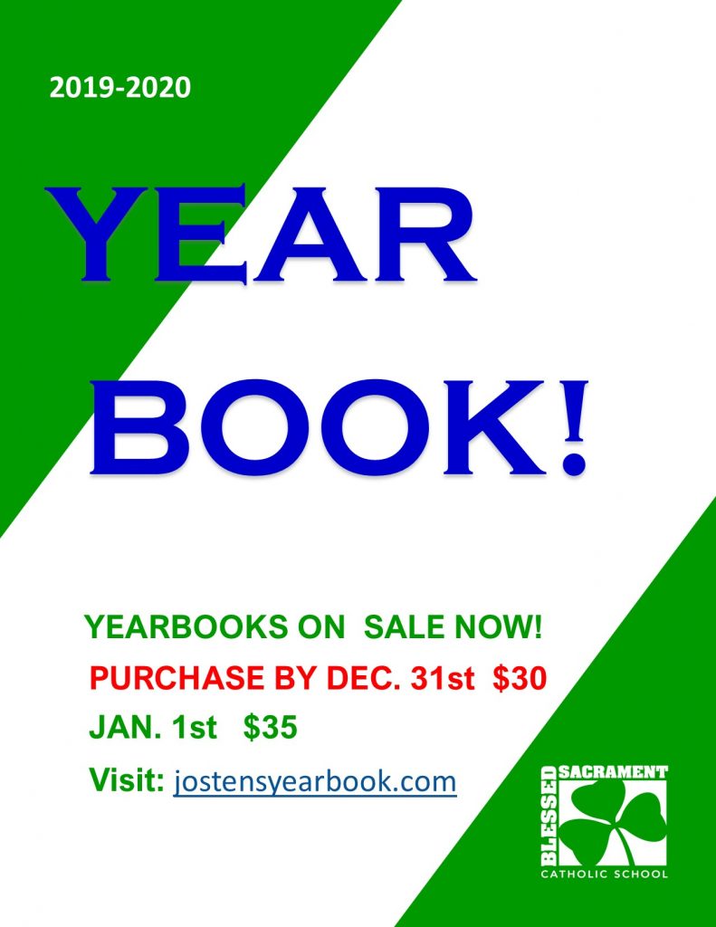 Yearbook Discount Sales through Dec. 31st