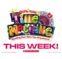 You are invited to Scholastic’s Great American Book Fair in the Blessed Sacrament School Media Center!  Please join the excitement and help your child select from hundreds of award winning books at the “Time Machine: Reading Can Take You Anywhere!” book fair.