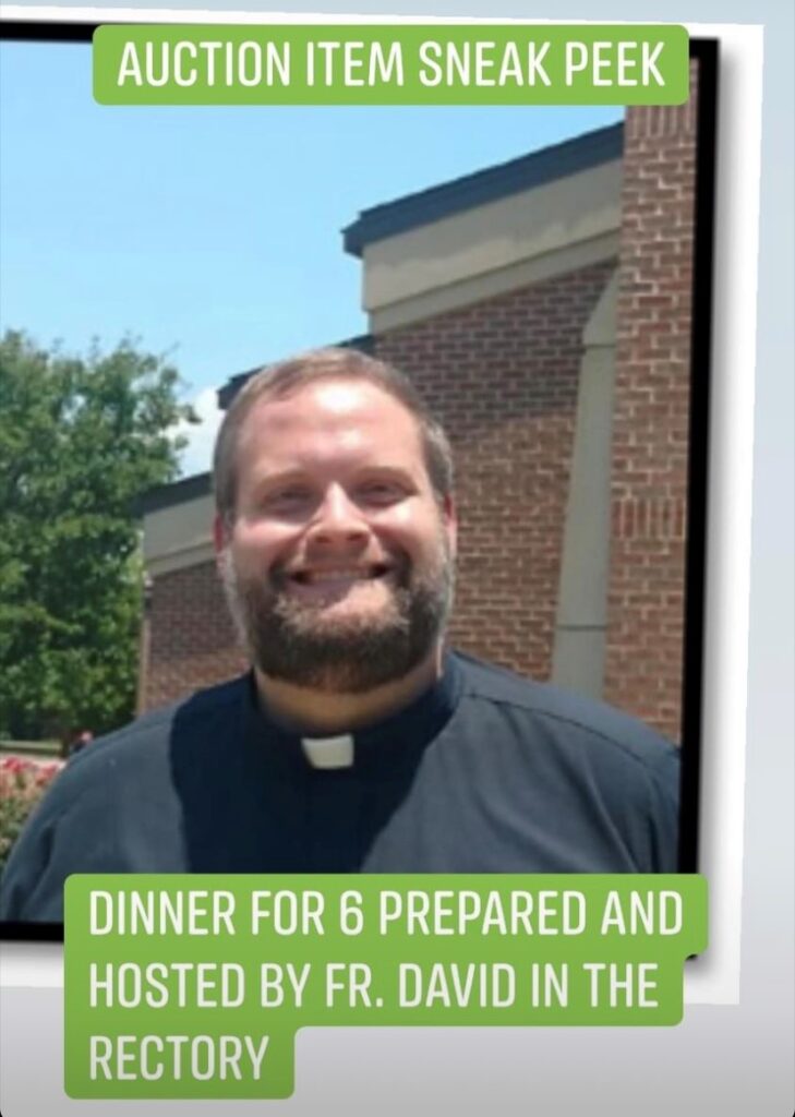How would you like to get to know our Blessed Sacrament Church pastor better?