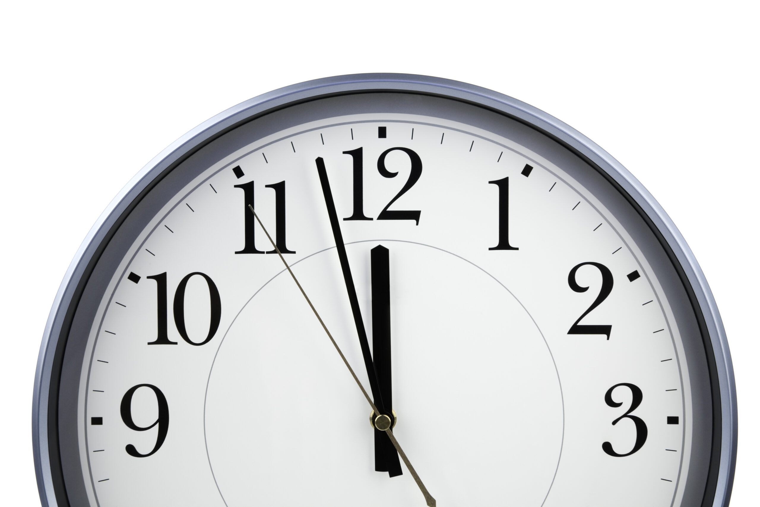 Noon 12 O clock Time Clockface Image In Vector Cliparts Category At 